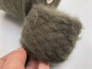 Kid mohair - lys army, 25 gram